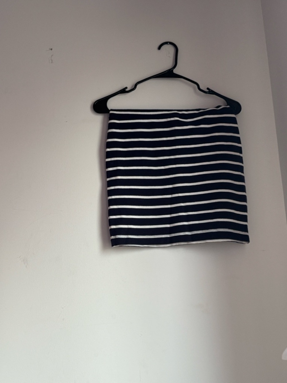 Forever 21 Black and White Striped Mini Skirt